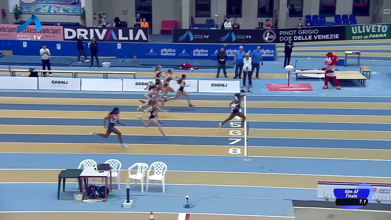Campionati assoluti allievi 2026 - Gara 60 metri femminile