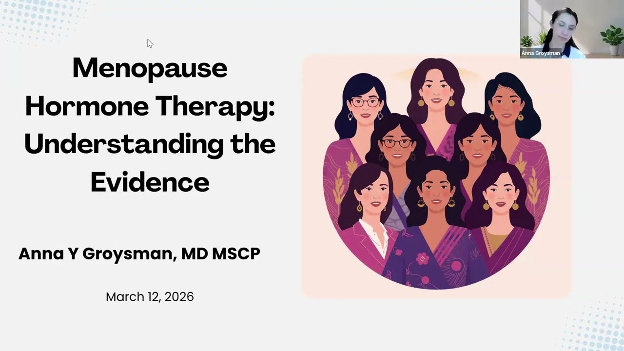 Menopause Hormone Therapy and Cardiovascular Health