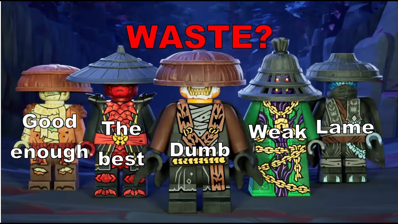 Were The forbidden 5 a waste? (Ninjago dragons rising season 3)