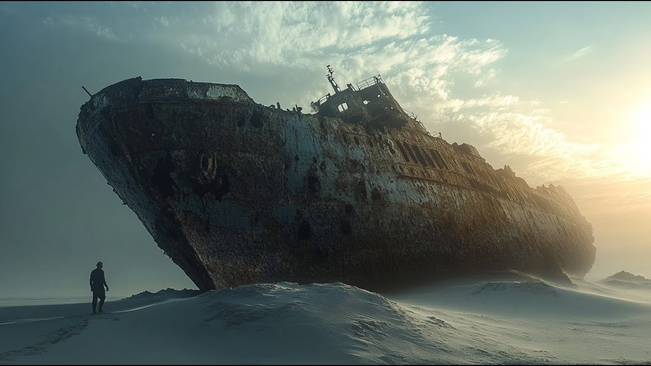 Как этот 500-летний корабль оказался в пустыне?