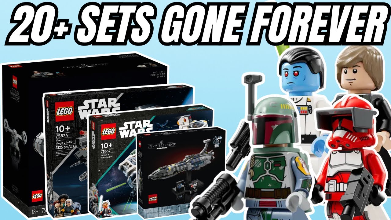 Every LEGO Star Wars Set DISAPPEARING FOREVER in 2025! (20+ Sets)