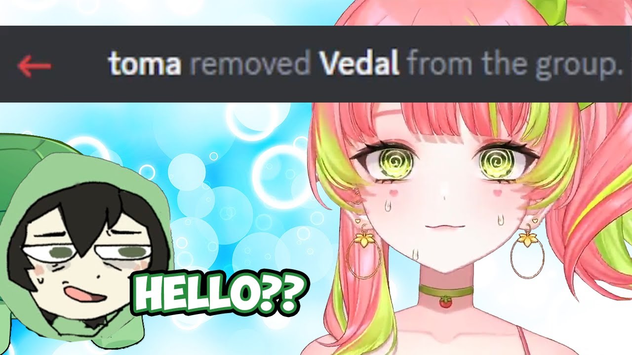 Toma Accidently Called Vedal On Vacation