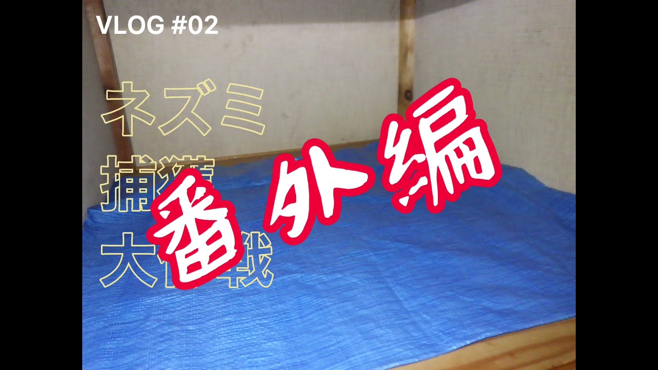 ネズミ捕獲大作戦②番外編