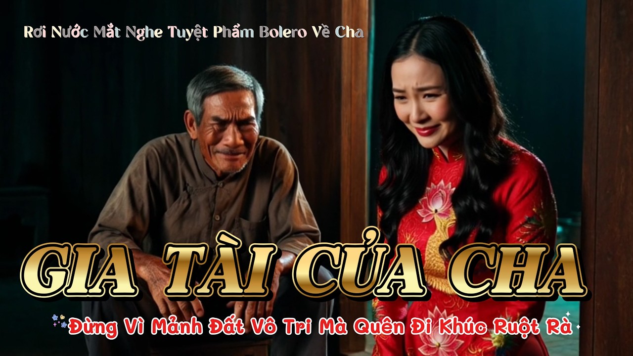 🎧 Rơi Nước Mắt Nghe Tuyệt Phẩm Bolero Về Cha GIA TÀI CỦA CHA | Đừng Vì Mảnh Đất Vô Tri Mà Quên Đi...