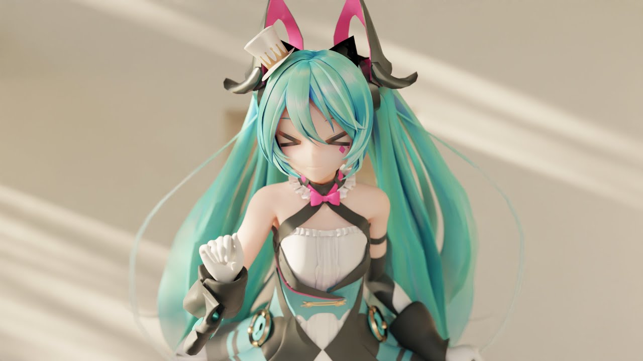 【Cycles/MMD】クローバー・クラブ / Clover Club - MIKU