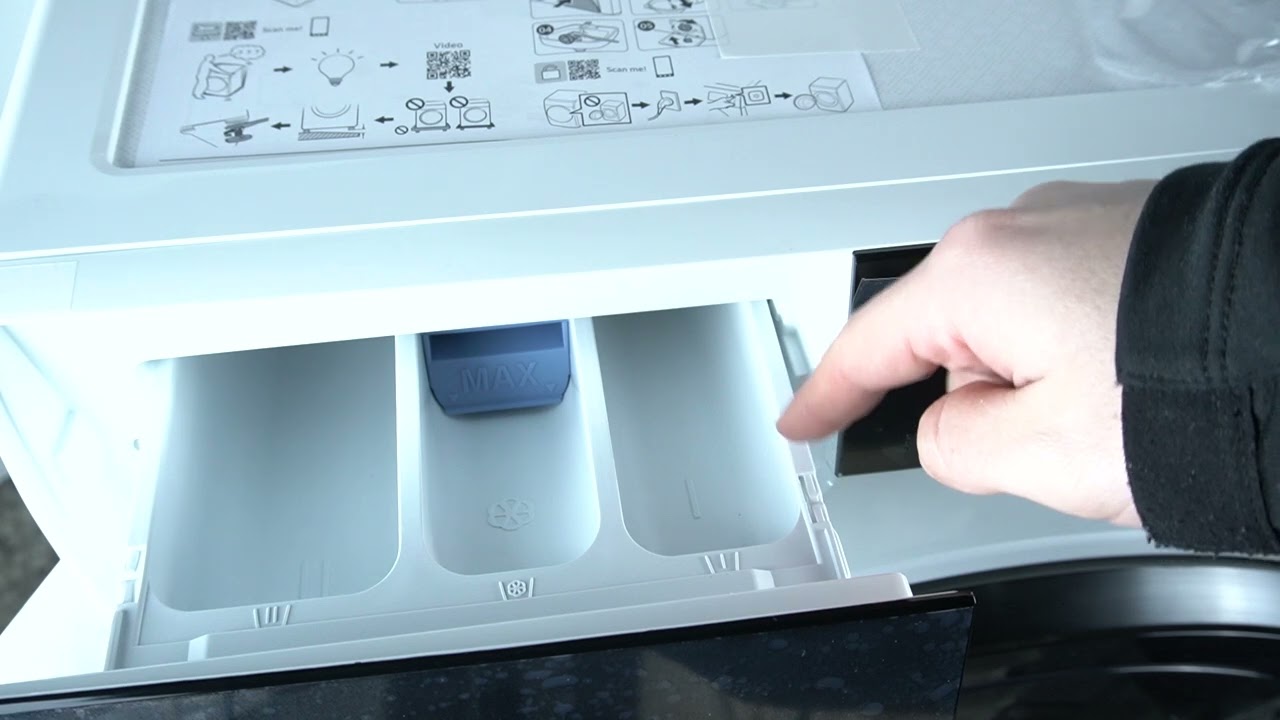 Pralko-Suszarka Samsung AirWash AI - Uzupełnij Wszystkie Detergenty | Gotowe do Prania