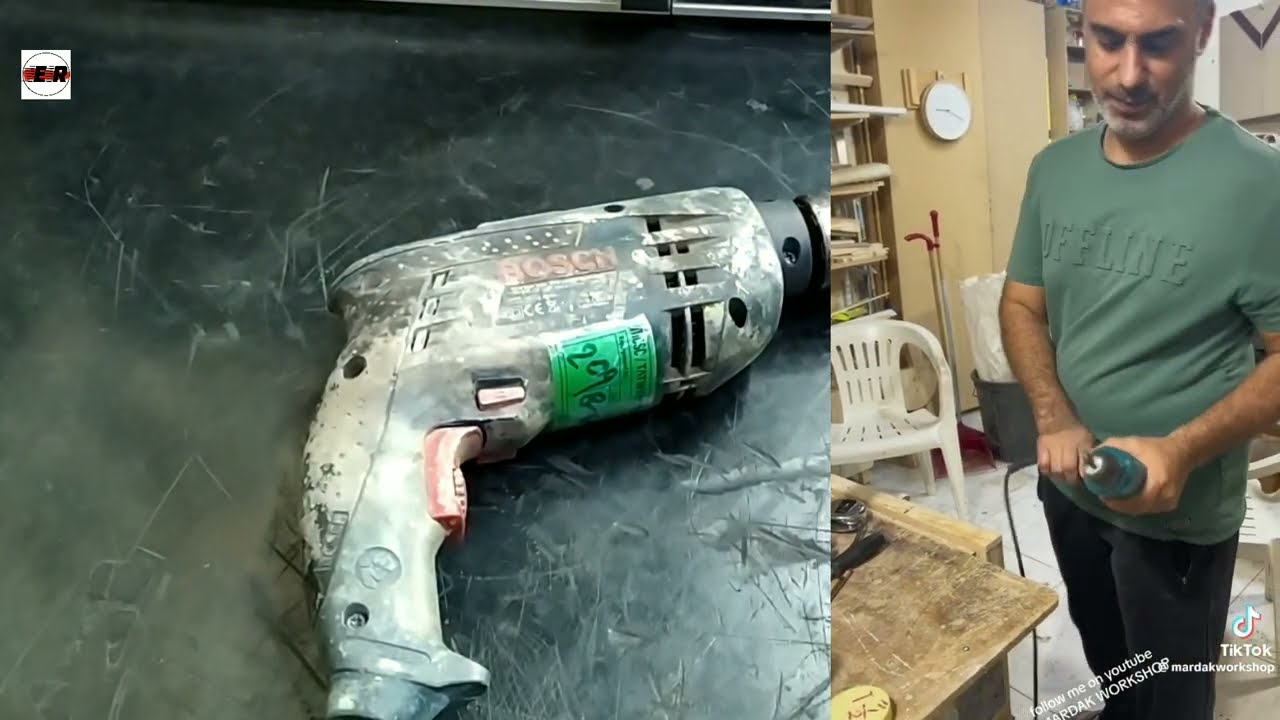 Bosch Drill Machine Chouk Replacing | drill machine chuck replacement # drill machine chuck change