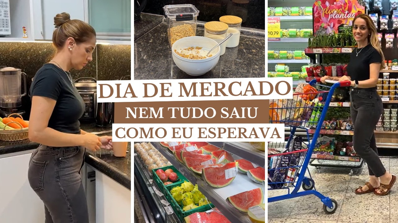Compras no Supermercado + Fazendo Iogurte Natural. Deu Bom?