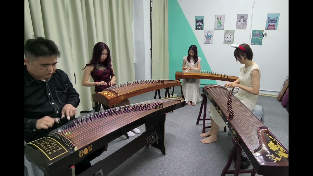 赛马 古筝演奏 master ooi