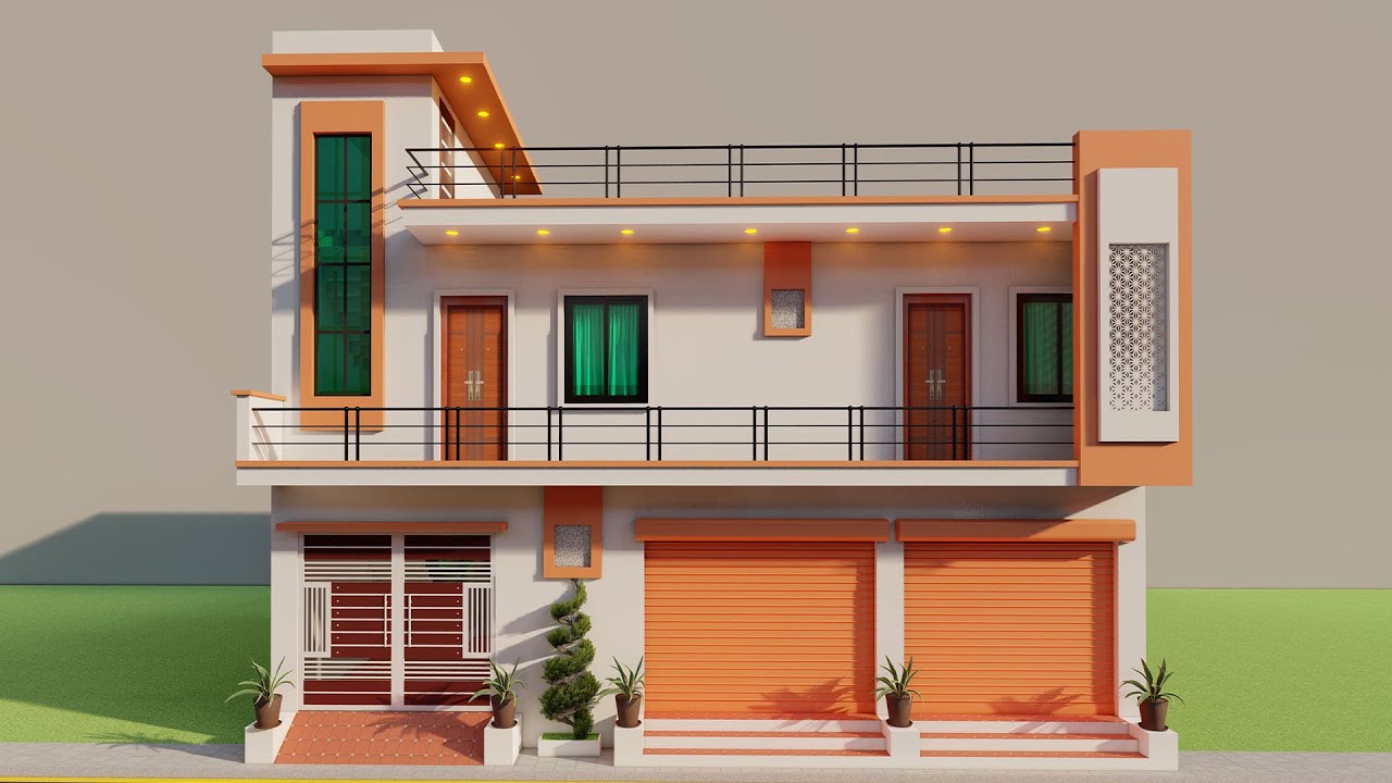 निचे दुकान ऊपर किराये के लिए मकान का नक्शा,33x38 Dukan or Makan Ka naksha,Shop With House plan