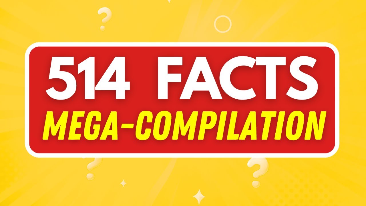 514 MIND-BLOWING Random FACTS You Won’t Believe 😲 | Zarpado Mega Compilation