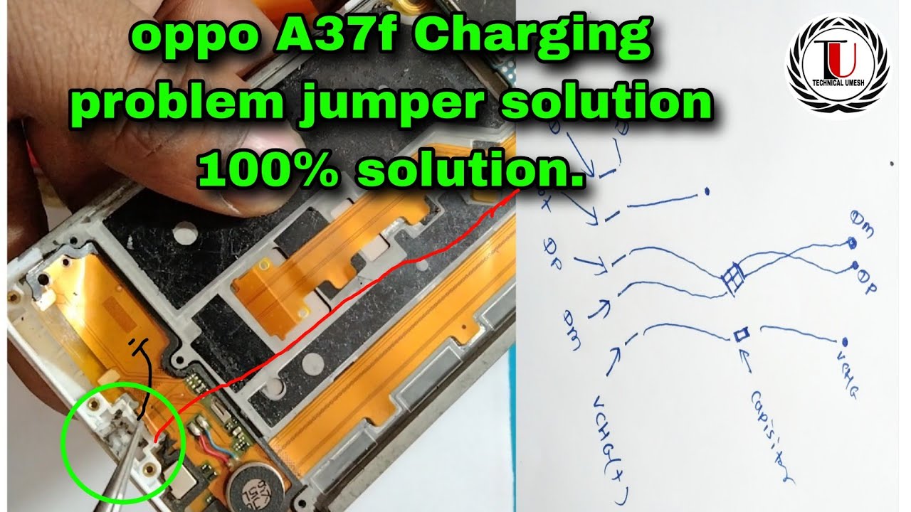 oppo A37 charging jumper solution || A37 Charging problem 100% solve @TechnicalUmesh1 #oppoa37