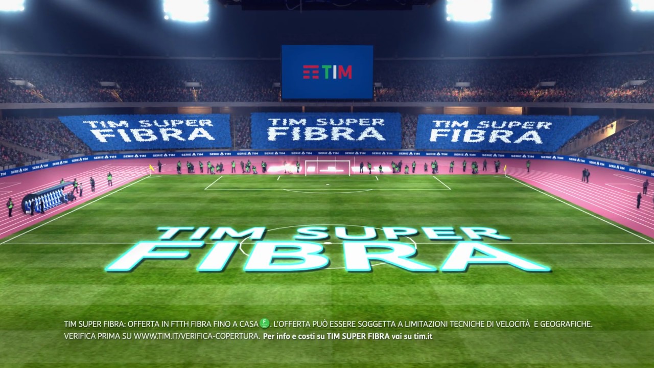 Spot Offerta Calcio NOW TV e TIMVISION con SUPER FIBRA.
