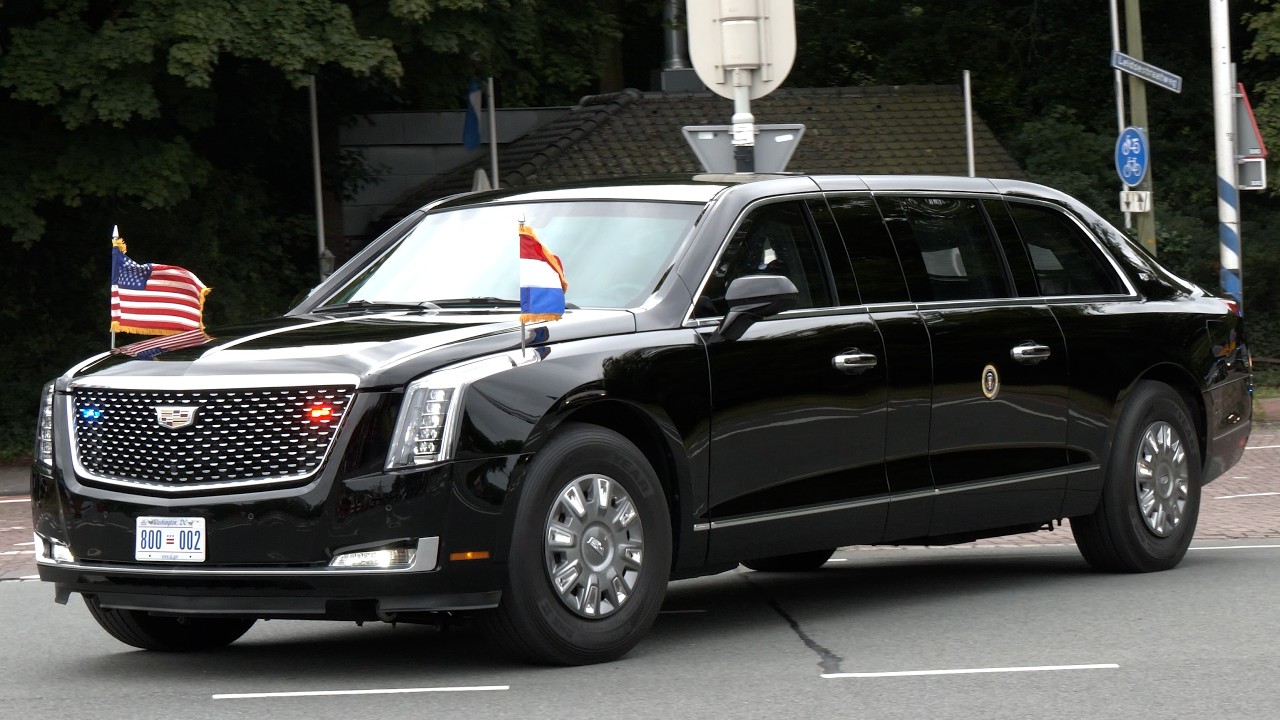 President Trump motorcades to NATO summit among major security operation before Air Force 1 departs