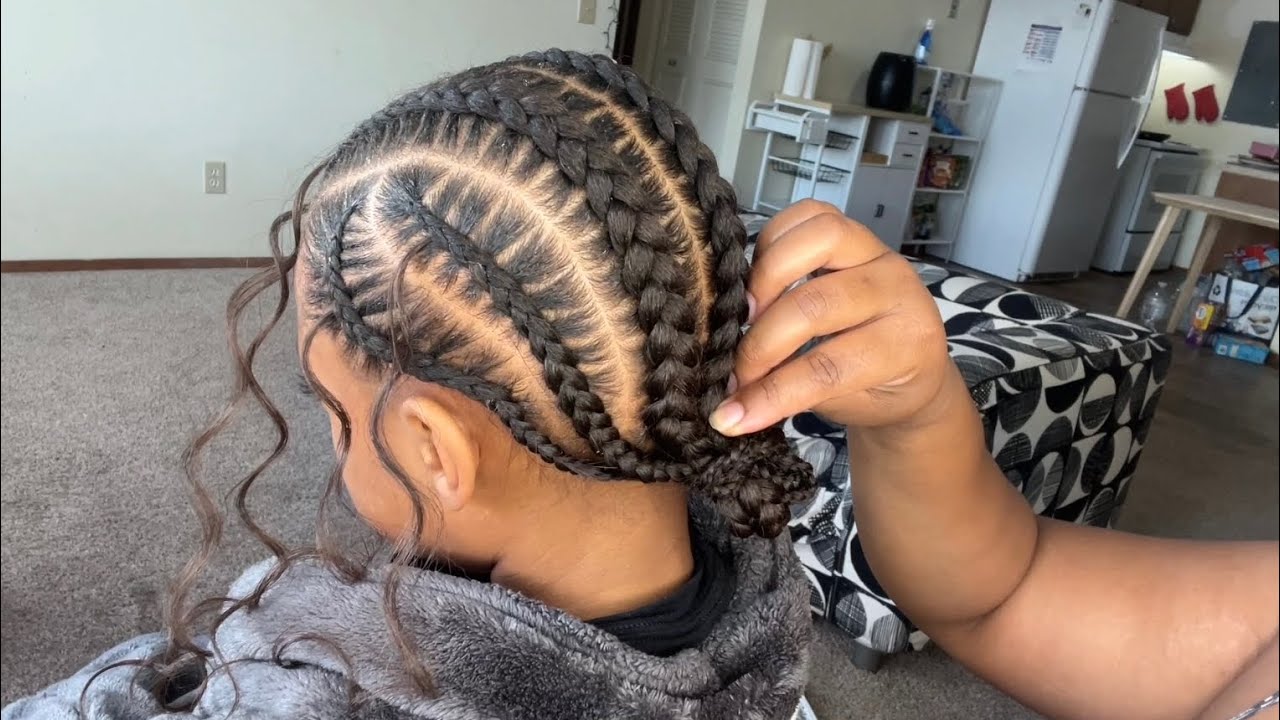how to : simple kid braids hairstyle | cute & easy to do.