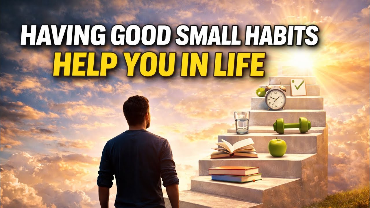 Having Good Small Habits Help You in Life 