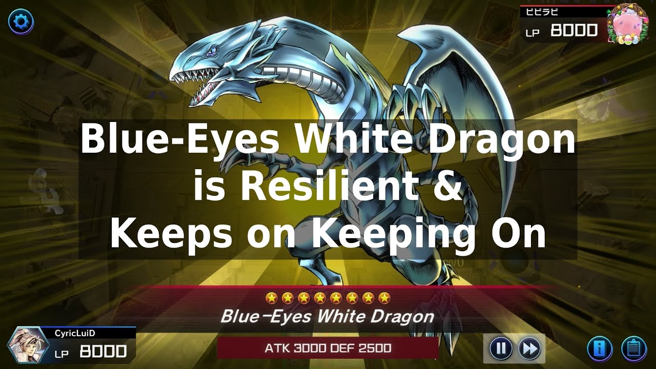 Yu-Gi-Oh! Master Duel | Blue-Eyes White Dragon is Resilient & Keeps on Keeping on