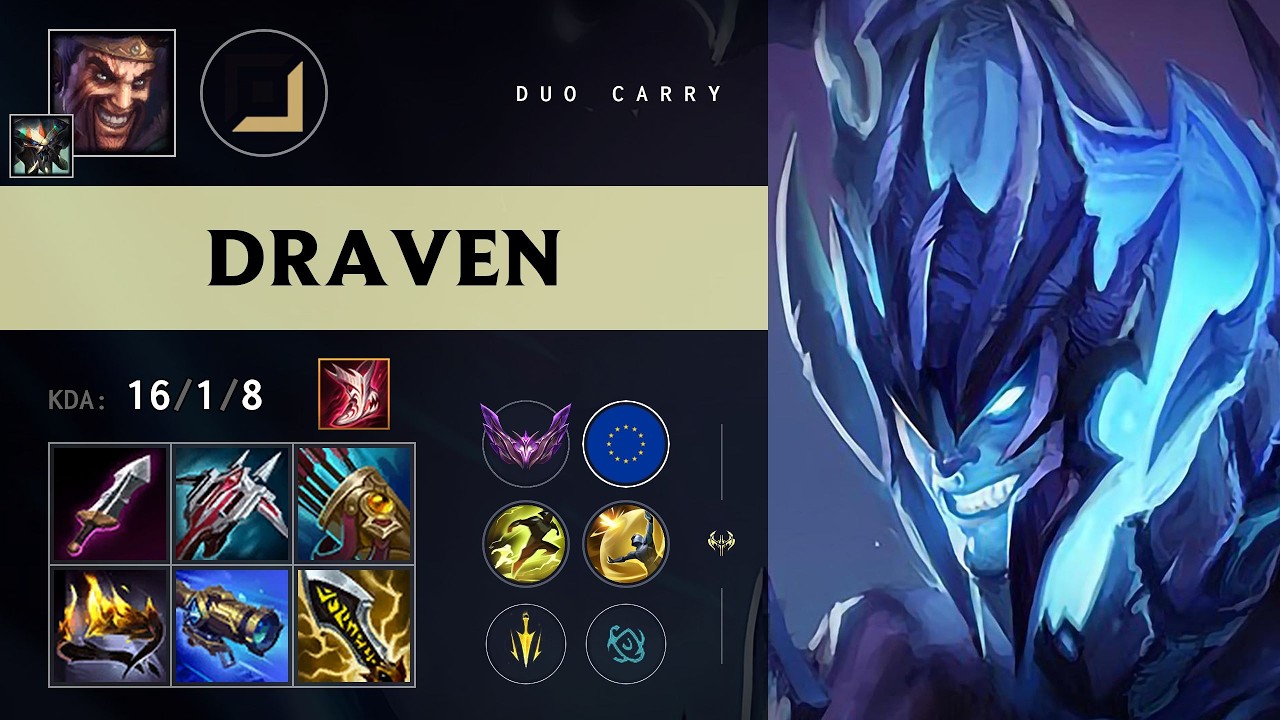 Draven ADC vs Fiora - EUW Master Patch 26.12
