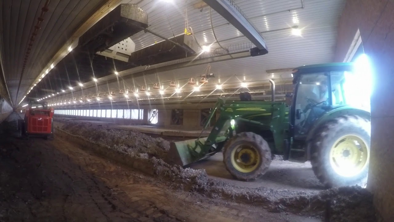 Chicken House Cleanout with Kubota