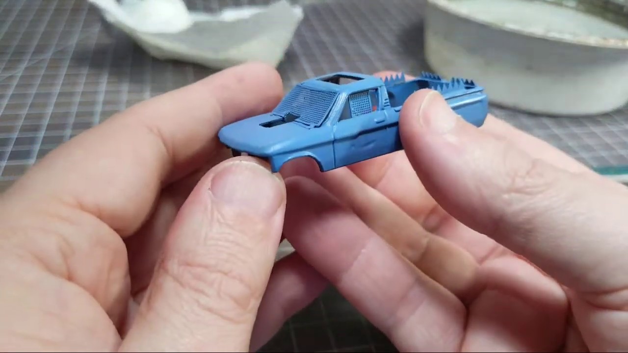 Custom Painting and Weathering a Hot Wheels Car