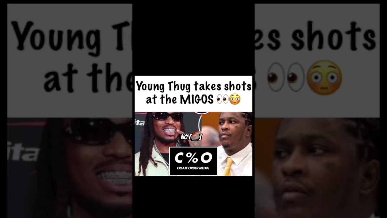 Young Thug Says &ldquo;The Migos Aint Making No Money&rdquo; #hiphop #qcthelabel #youngthug #lilbaby