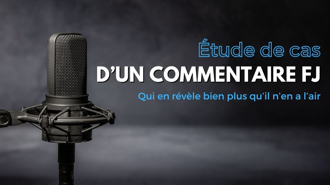 Flamme jumelle : étude de cas d'un commentaire
