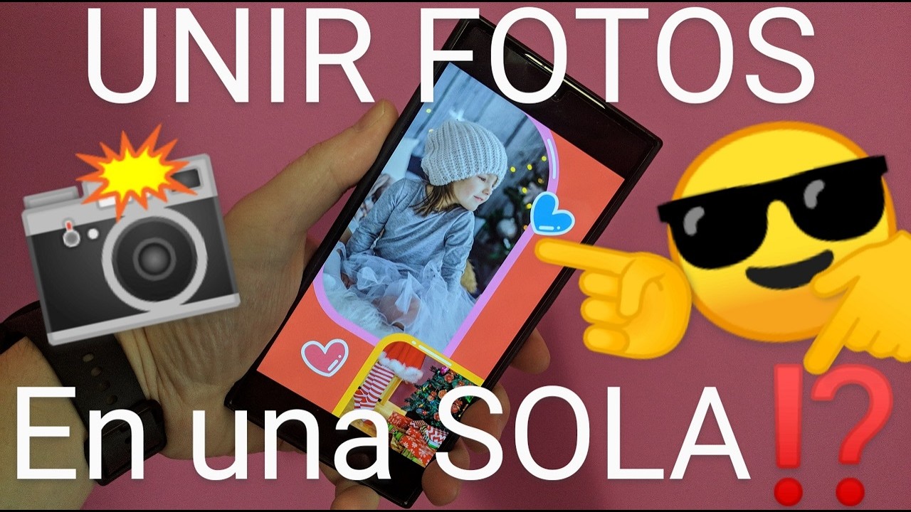 📸✌ Como JUNTAR DOS FOTOS en una SOLA 2026 FÁCIL y RÁPIDO