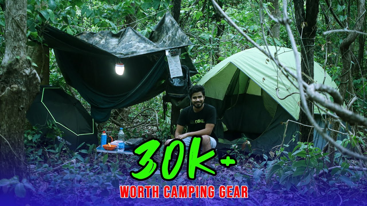 All The Equipment you Need for Camping in India | Tour of My All the Camping Gear from last 2 Years.