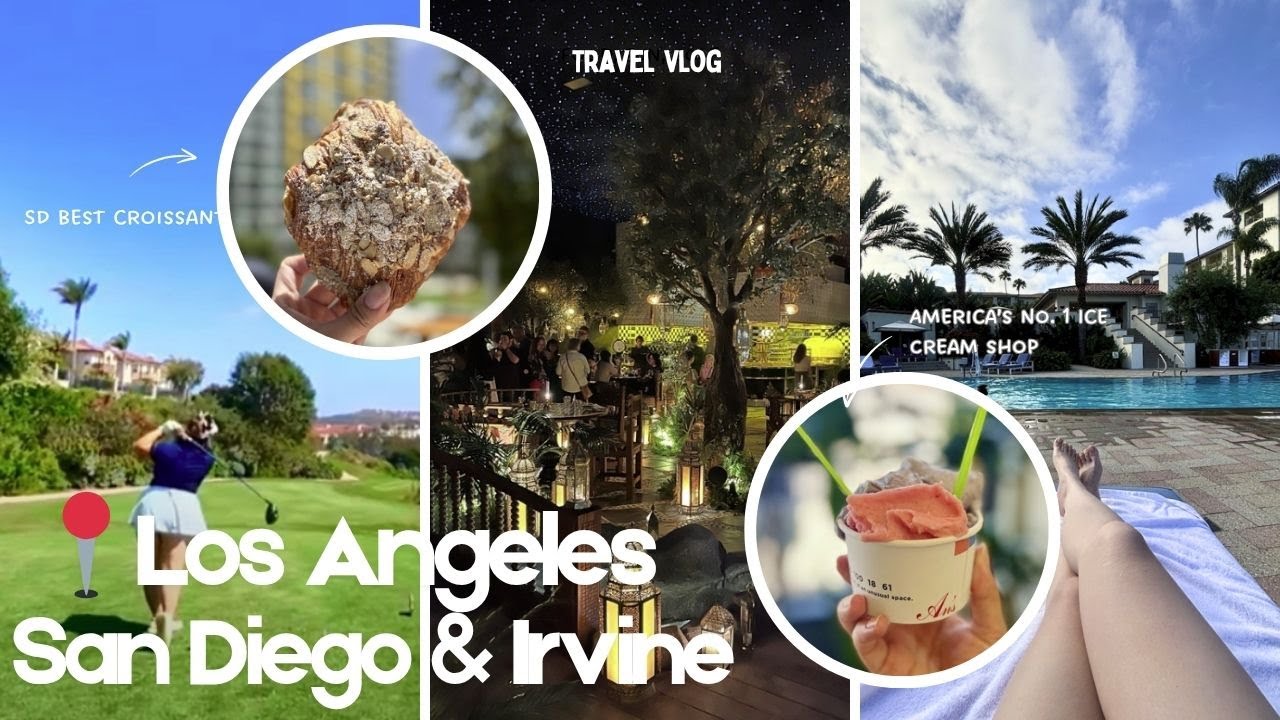 [Travel vlog] The Best of SoCal: A 4-Day Travel Vlog Experience || Food and Fun