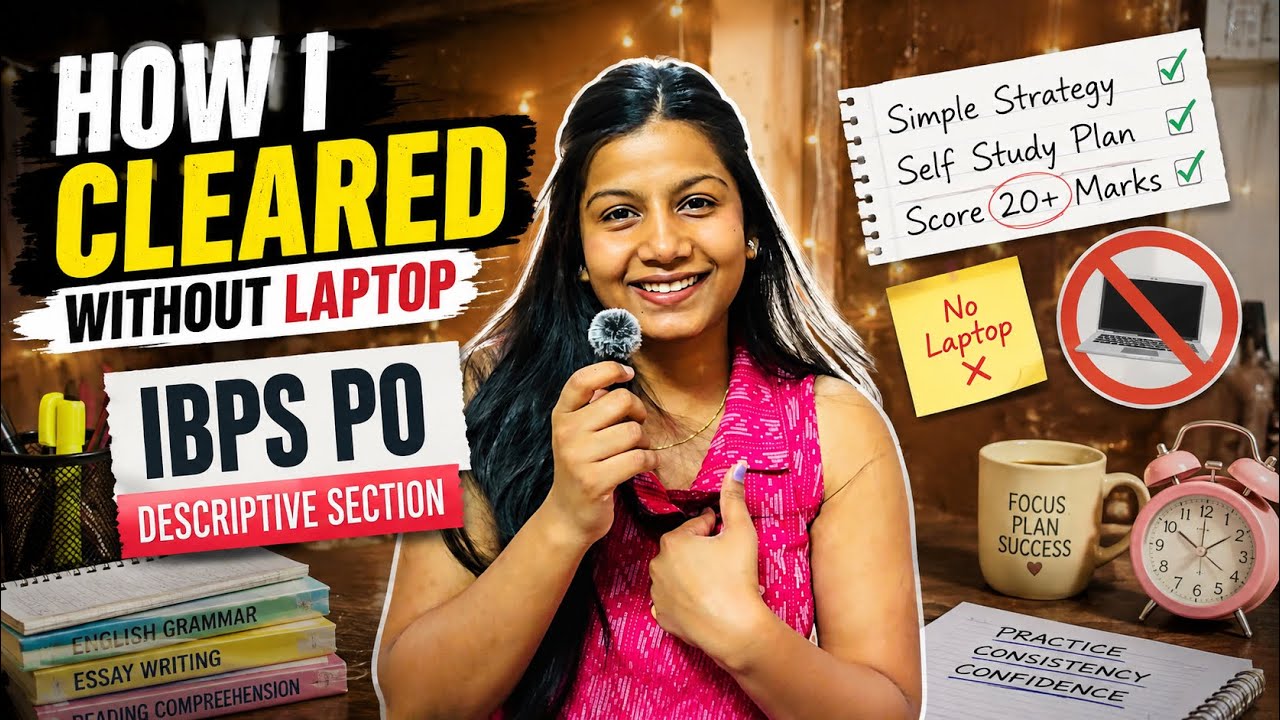 IBPS PO Descriptive Paper 2026 | Essay + Reading Comprehension (RC) Strategy | Score 20+ Marks