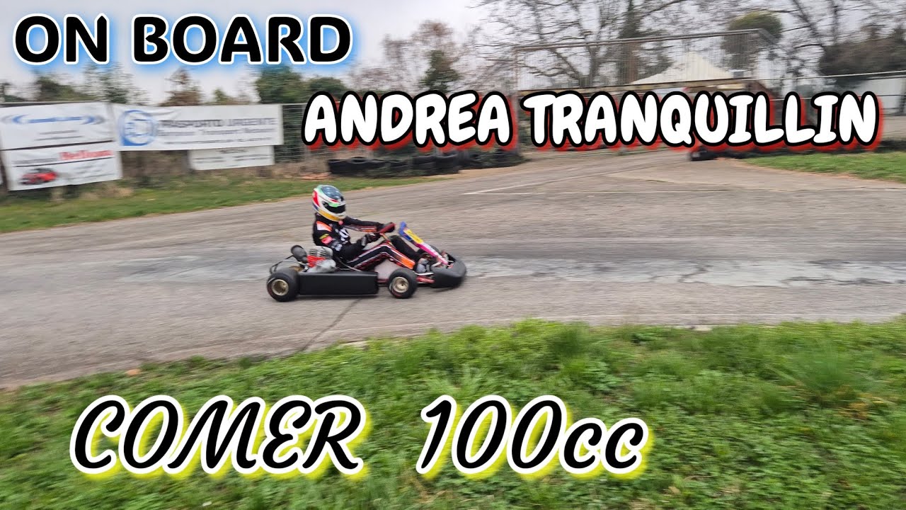 On Board Andrea Tranquillin Comer 100 Pista Verde Caselle di Altivole