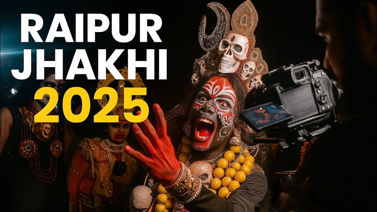GANESH JHAKHI RAIPUR 2025 || SATISH SAHU TEAM || KALI MA JHAKHI SATISH SAHU || 