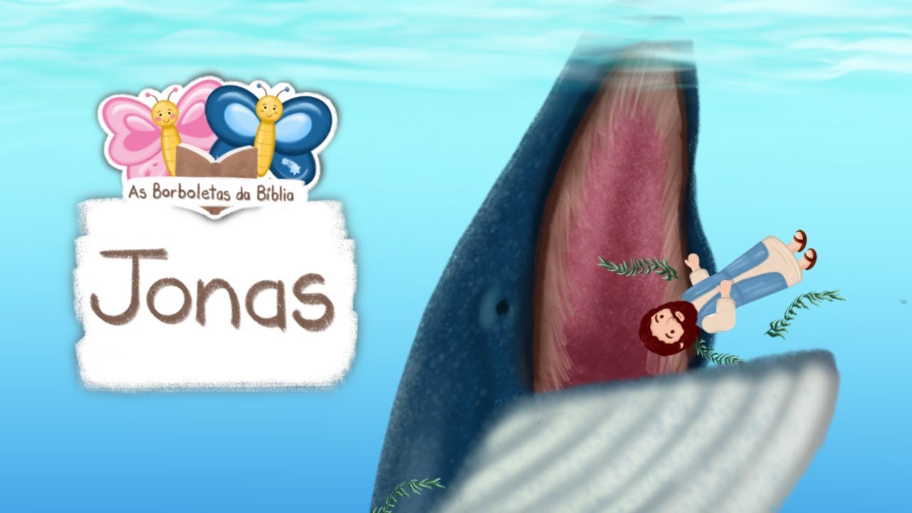 JONAS E A BALEIA · DESENHO BÍBLICO INFANTIL KIDS · HISTÓRIA DA BÍBLIA PARA CRIANÇAS