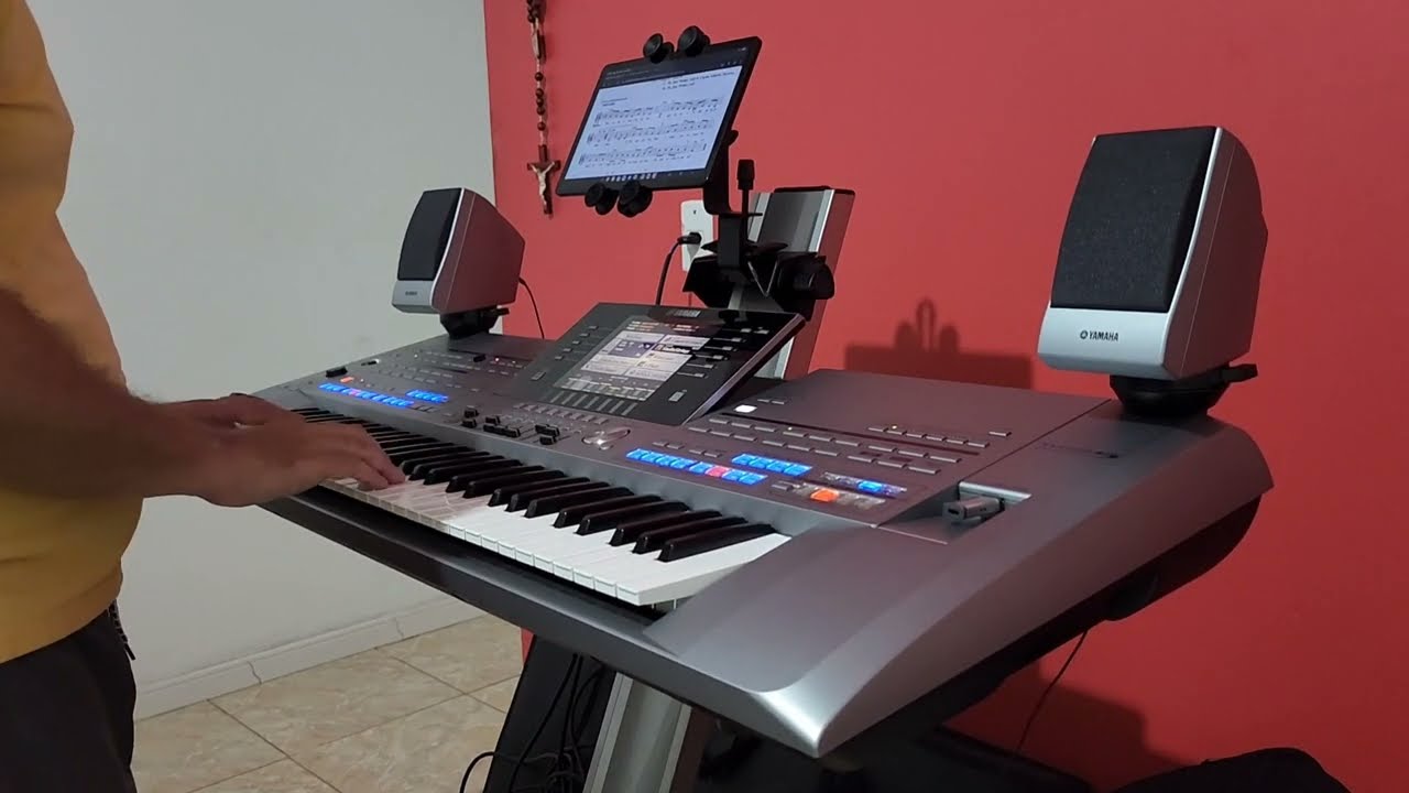 PROVA DE AMOR MAIOR NÃO HÁ (Pe José Weber) - Yamaha Tyros 5