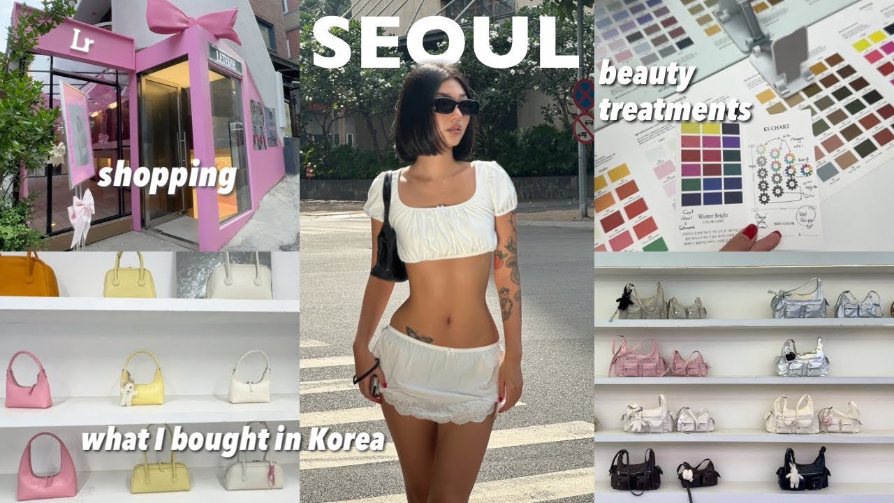 КОРЕЙСКИЕ ДНЕВНИКИ: Со мной за покупками в Сеуле, косметические процедуры + ДОСТАВКА