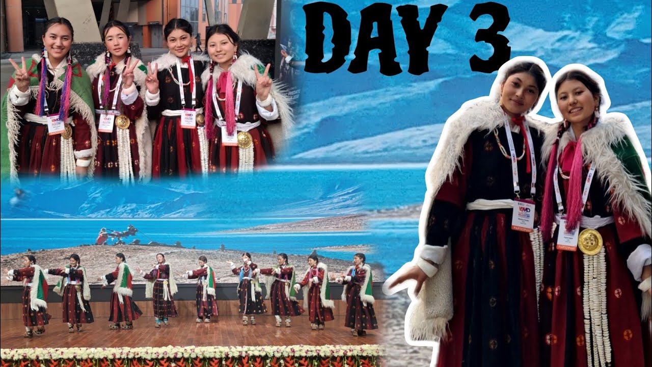 Day 3 || performance at BHARAT MANDAPAM DELHI team ladakh|| #youngleadersdialogue2026 #folkdance