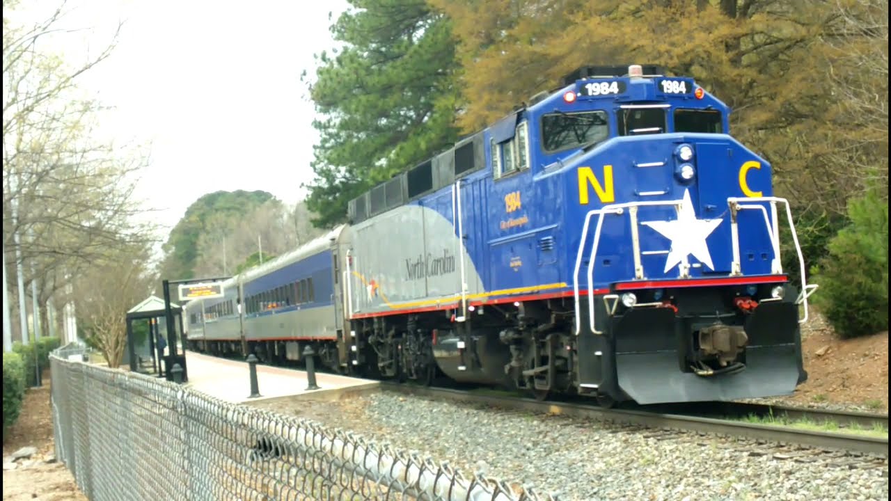 CARY, NORTH CAROLINA, AMTRAK ACTION, 3/25/21