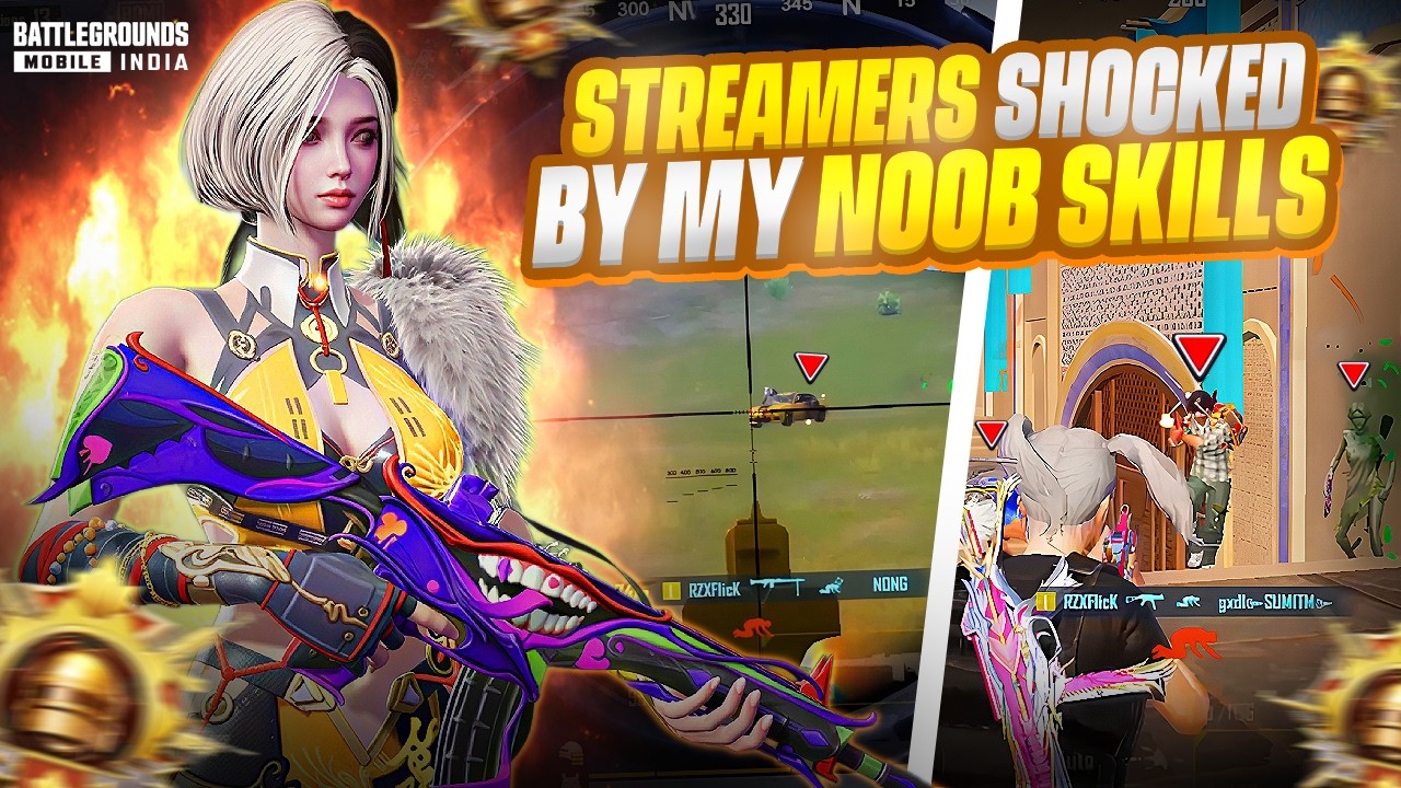 😱Pro Streamers & Players Against a Avg. Player |  Streamer’s Epic Reaction’s & Fastest 1v4 Clutches🔥