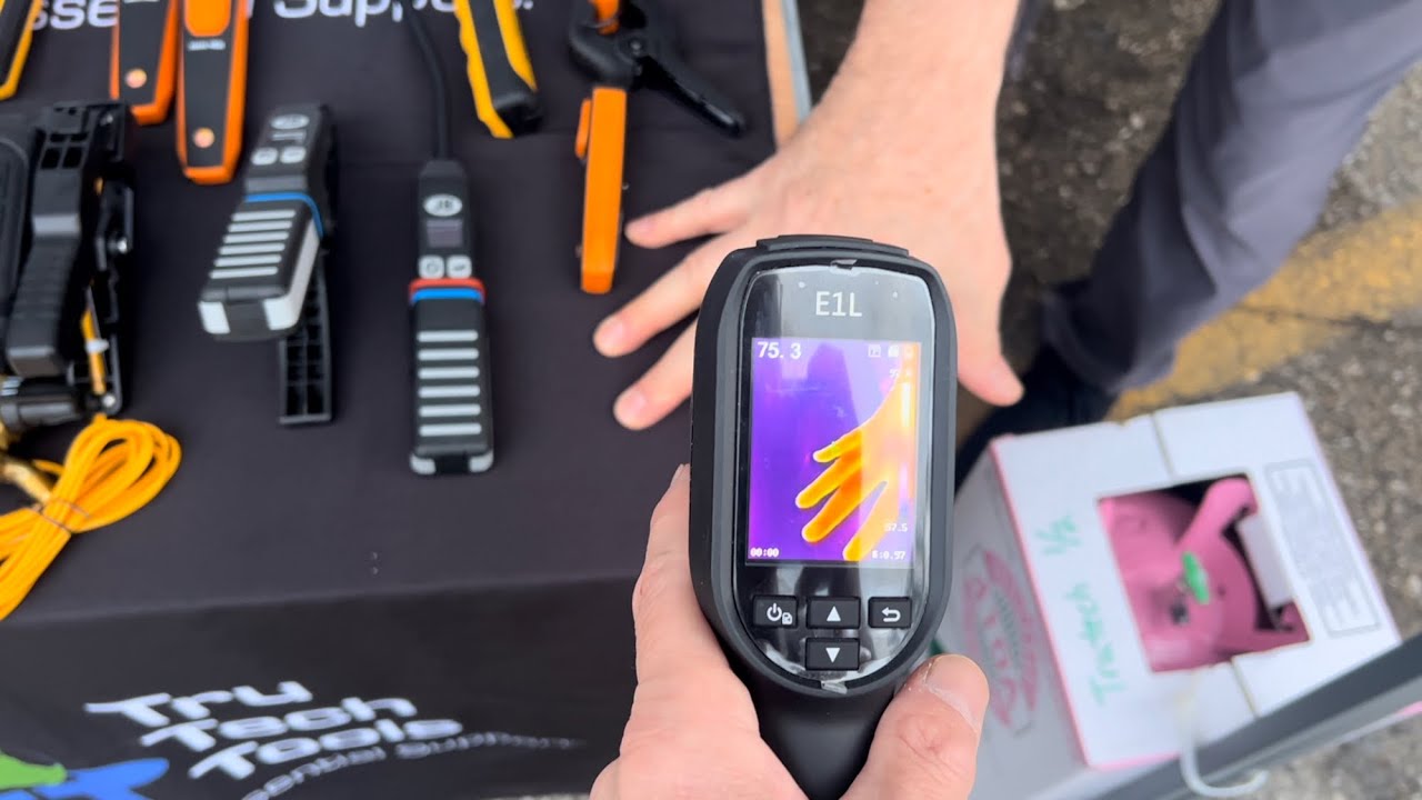 Infrared camera, alternative to flare and cheaper www.￼trutechtools.com best automotive gauges