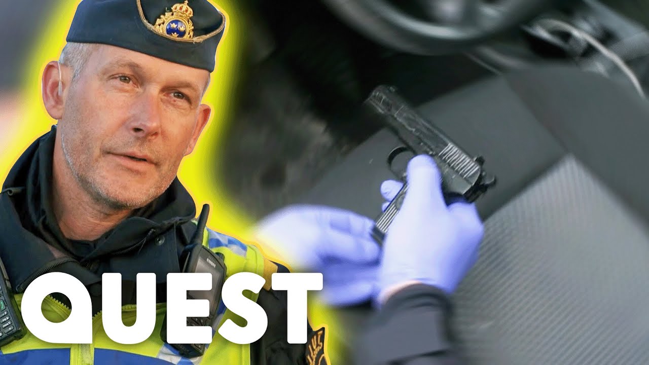 Officer Finds Firearm HIDDEN Underneath Passenger Seat | Border Control Sweden
