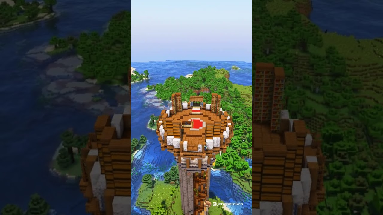 Epic Enchanted Wizard Tower in Minecraft! 🧙&zwj;♂️🔮
