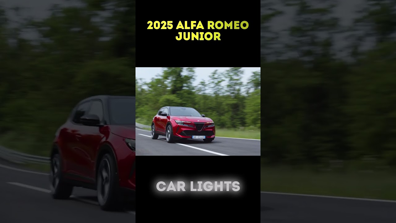 2025 Alfa Romeo Junior Headlights & Tail Lights