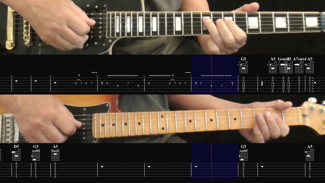 Heart - Who Will You Run To - Full Guitar Tabs Rhythm and Lead
