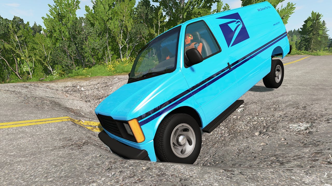 Cars Vs Potholes #6 – Beamng drive | Dancing Cars