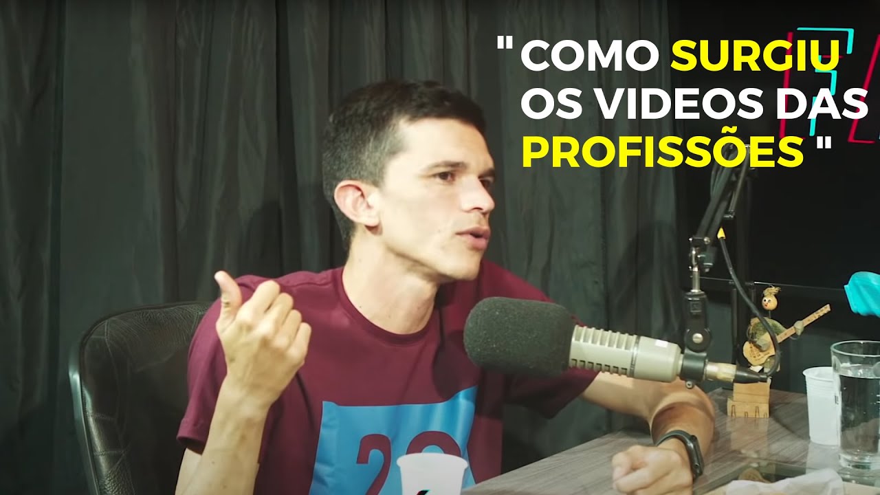 TIAGO FALA O SUCESSO DOS VIDEOS DAS PROFISSÕES