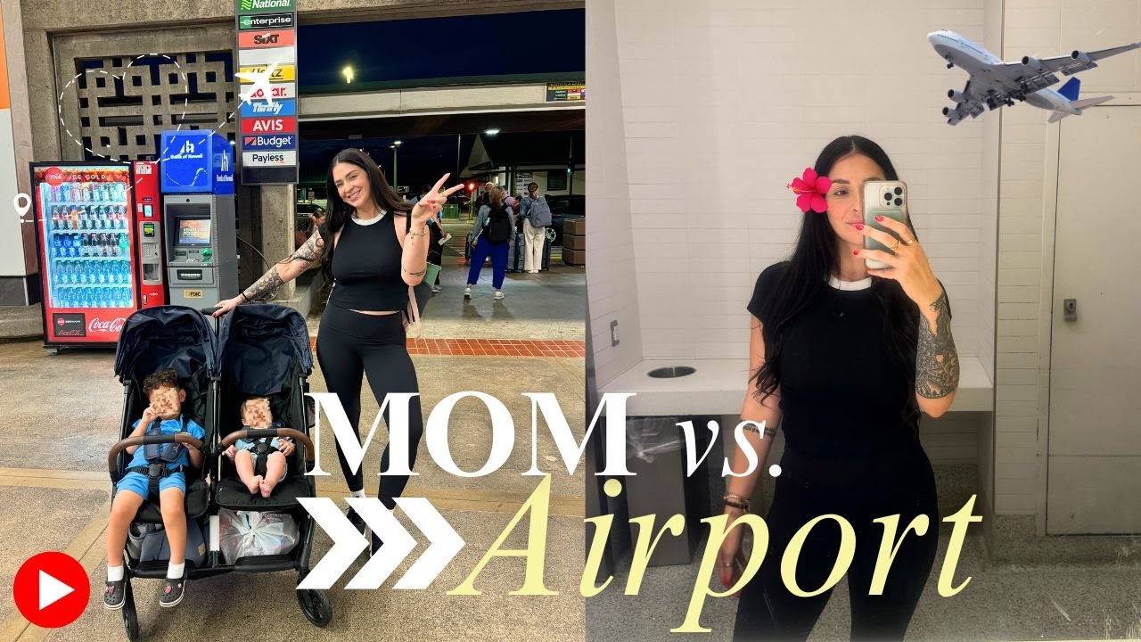 i took 2 babies on a plane alone…here's what happened 👀✈️ | prep & trvl vlog