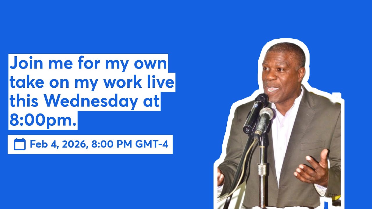 Join me for my own take on my work live this Wednesday at 8:00pm.  📱