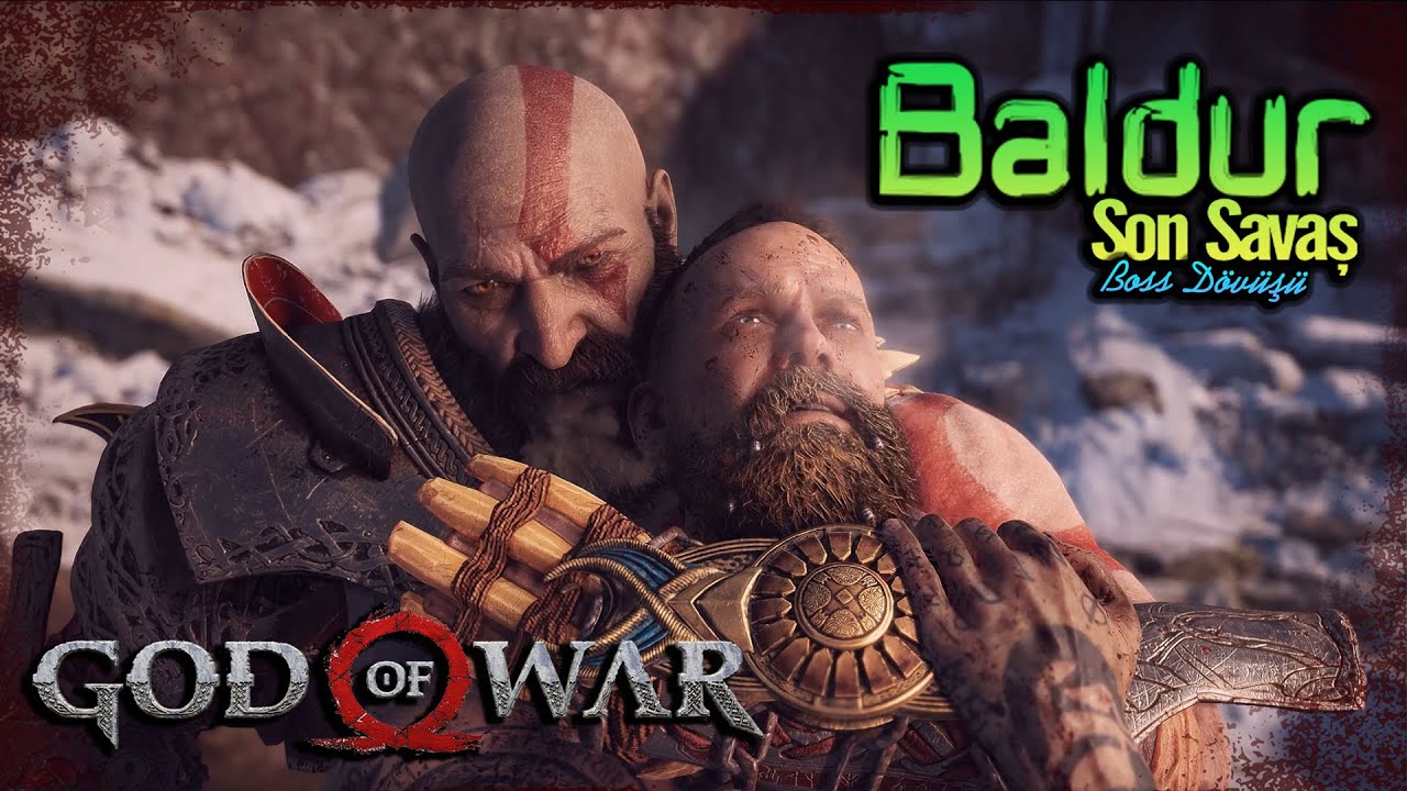 God of War (2018) - Boss Dövüşü - Baldur Son Savaş - Türkçe