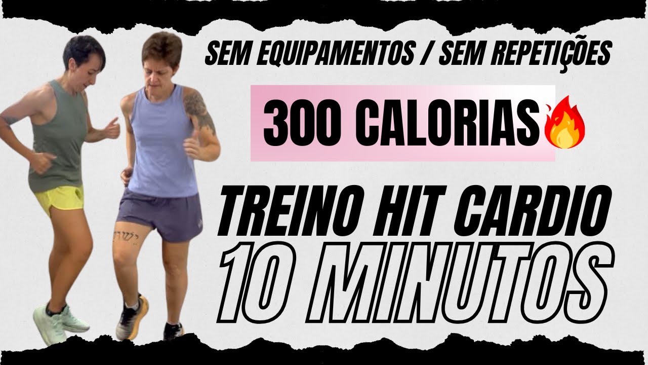 HIIT 10 minutos corpo todo | perder barriga