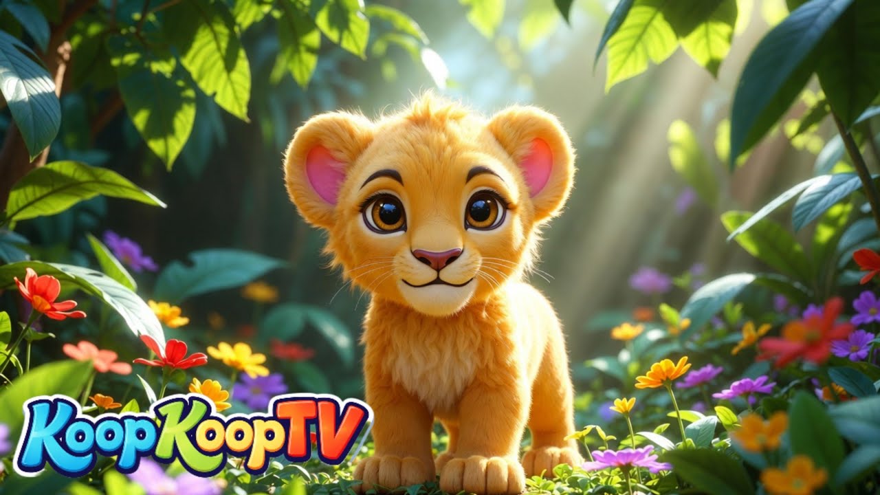 Hello Mr. Lion 🦁 | Roar Roar Lion Song | Kids Cartoon Nursery Rhymes | 3D Animation